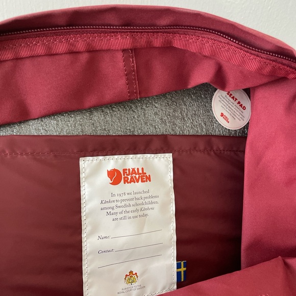 Fjällräven Kanken ox red backpack - Picture 4 of 6